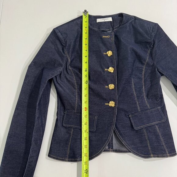 Commense Metal Button Fitted Tailored Jacket NWT missing 1 button, Size M - Picture 16 of 17